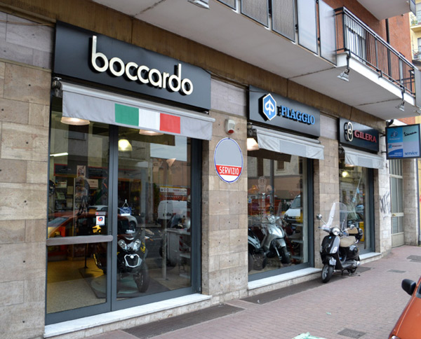 Boccardo Luciano scooter Piaggio Vespa Aprilia a Moncalieri
