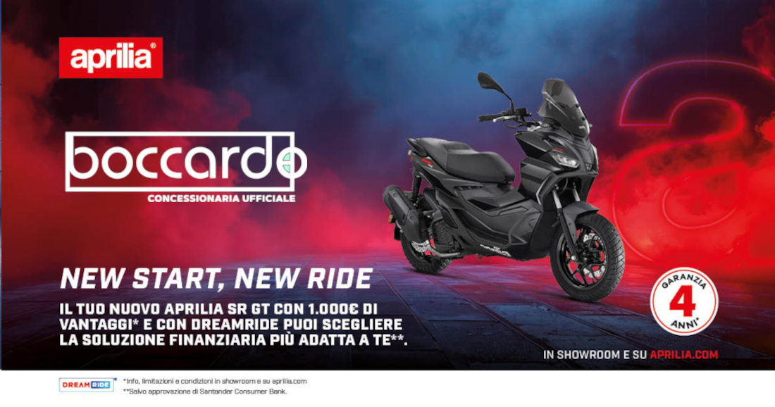 Offerta Aprilia SR febbraio 26